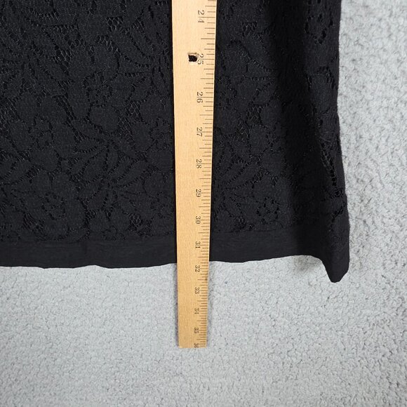 Twenty One Dress Womens Size Small Black Cocktail Mini Gothic Grunge Eyelet Y2K - Picture 6 of 11